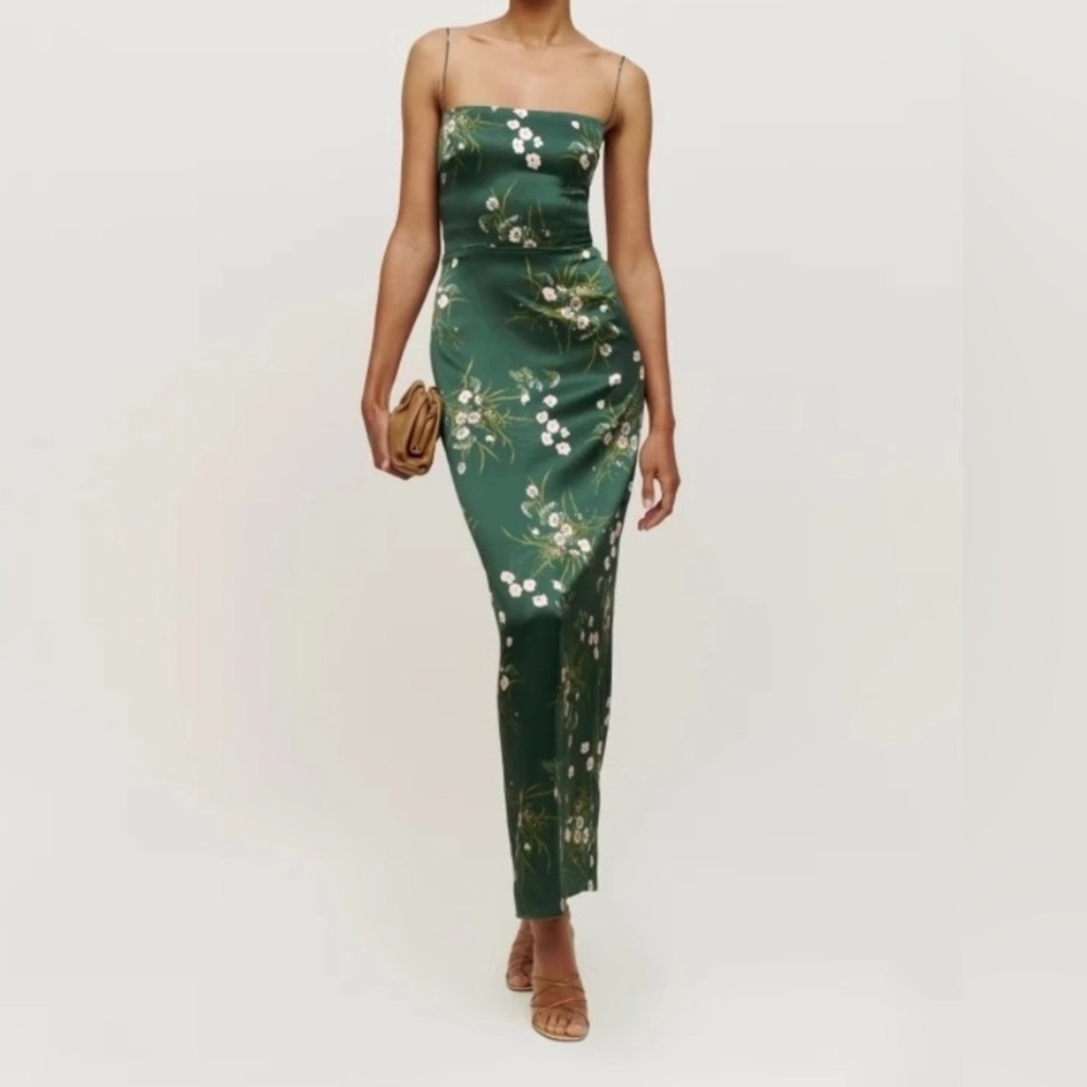 Reformation floral print dress